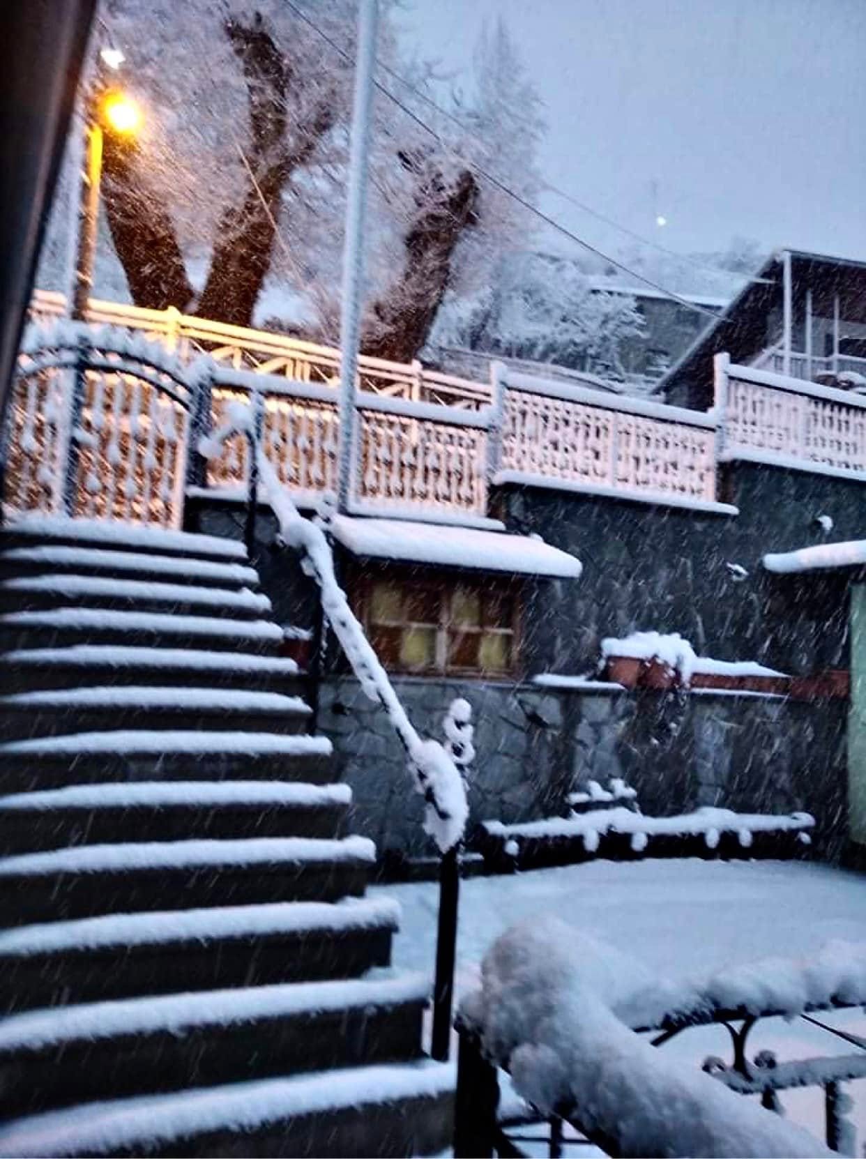 Μια ακόμη όψη της χειμωνιάτικης αυλής